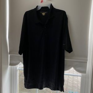 Greg Norman Dri Fit Mens Black Short Sleeve shirts Size XL
